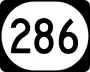 Kentucky Route 286 marker