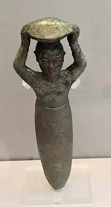 Foundation figurine of Warad-Sin for Inanna at Zabalam