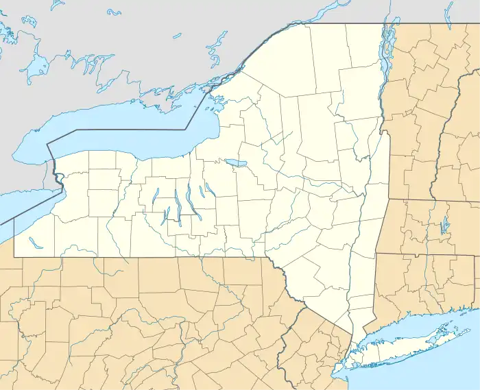 Wind power in New York is located in New York